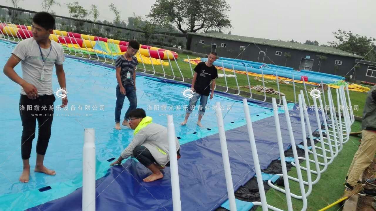 新华支架游泳池